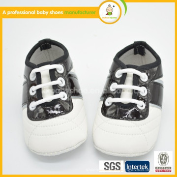 Zapatos de bebé infantil de cuero infantil 2016